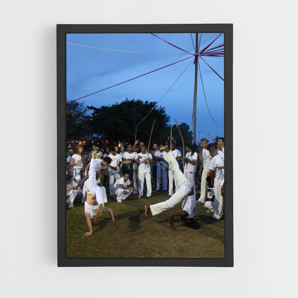 Poster Danseurs de Capoeira (vue 2)